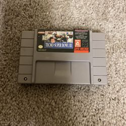 Tecmo Super Bowl  3 Super Nintendo 