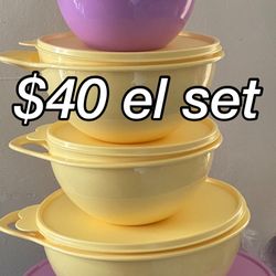 Tupperware Sets Nuevos 