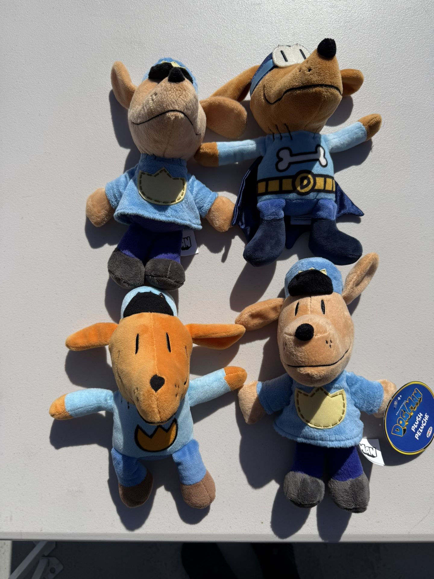 Dog Man Plushies 