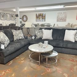 Sofa And Love Charcoal Gray 