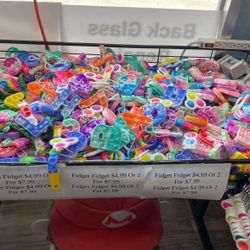 Large selection of fidgets