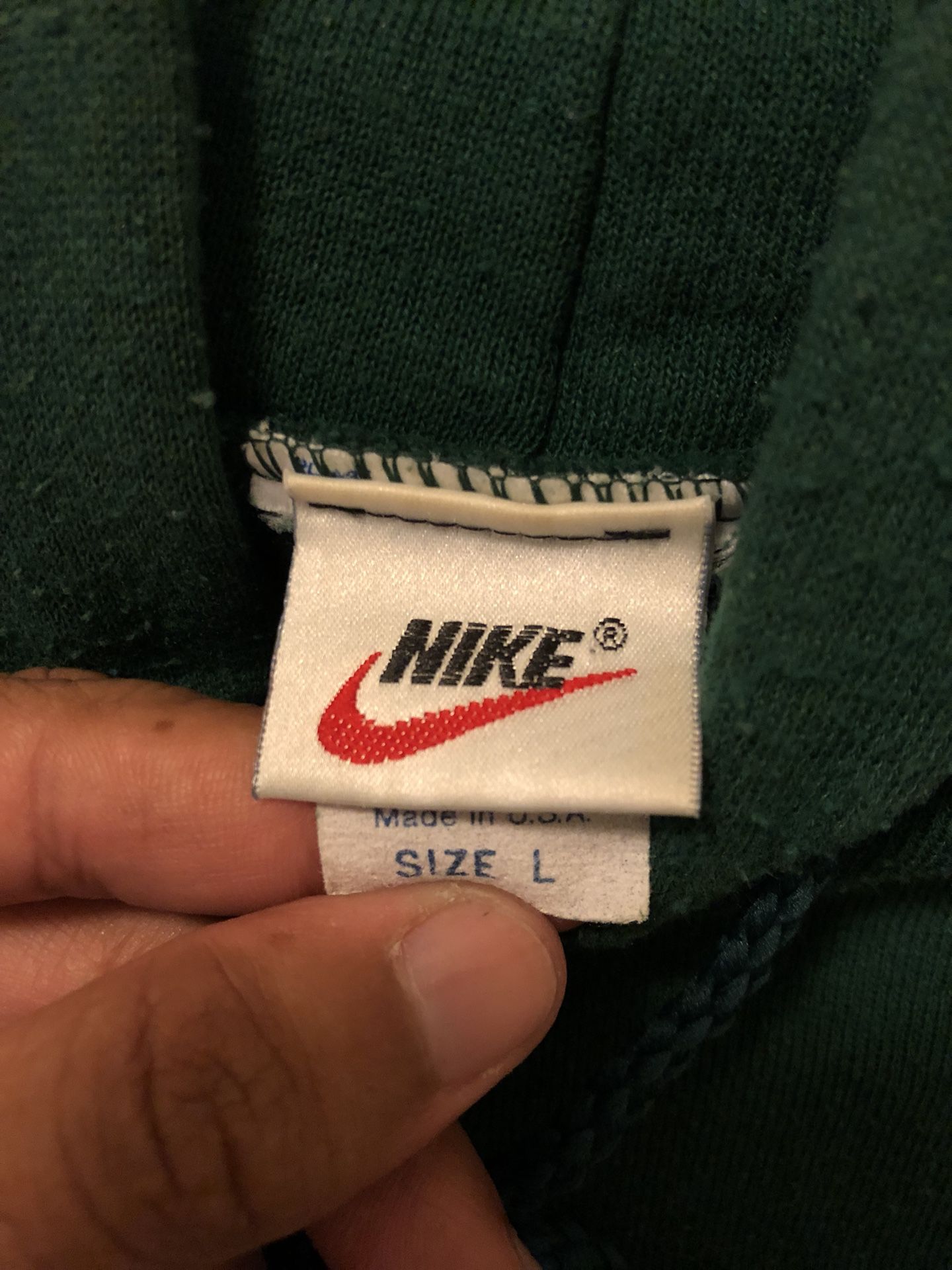 Nike hoodie (green)
