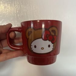 Miniso Hello kitty Hug Me Ceramic Mug 