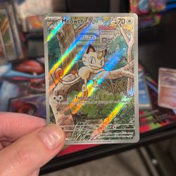 Meowth 106/94 Illustration Rare ME02: Phantasmal Flames Pokémon TCG NM 