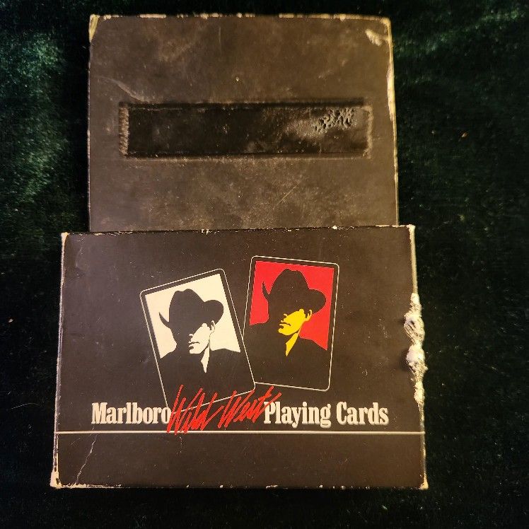 1991 Unopened Box Of Marlbor Playing Cards