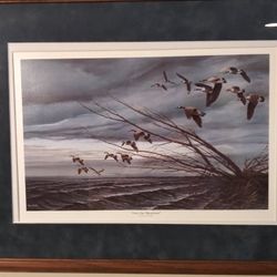 "Over The Blowdown"  By Terry Redlin.    16x20 Print
