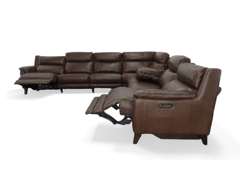 Leather Sectional Reclining