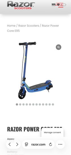 Razor bike e95