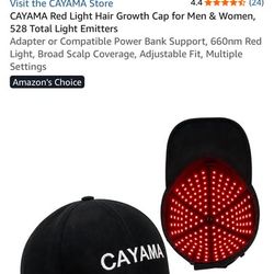 CAYAMA Red Light Hair Growth Cap 528 LEDs - Brand New