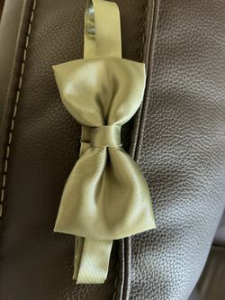 Sage Green Bow Tie