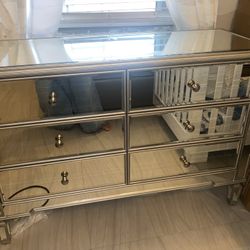 Mirrored Dresser