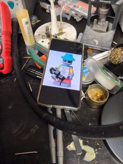 Lego man - cracked iphone 14 pro back glass 13 pro max 15 pro ipad macbook Playstation HDMI