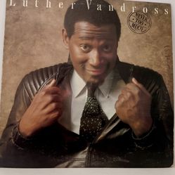 Luther Vandross Never Too Much LP Vinyl Album