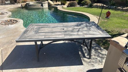Patio table