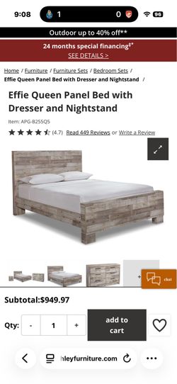 Bedroom set - must sell