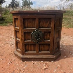 Solid Wood Entry Cabinet 