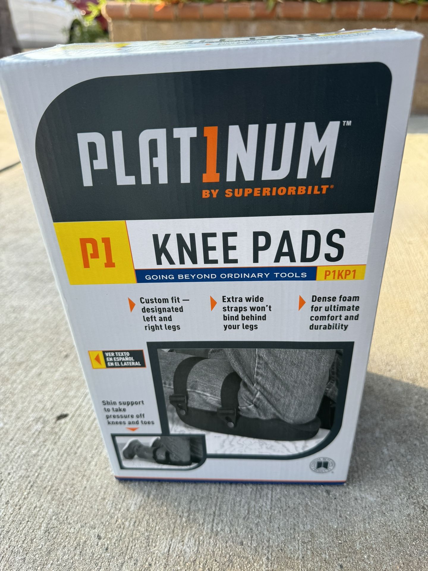 Platinum Heavy Duty Knee Pads By Superiorbilt P1KP1