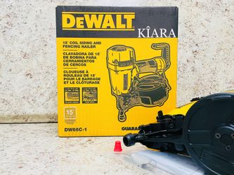 DeWalt 15° Coil Siding And Fencing Nailer