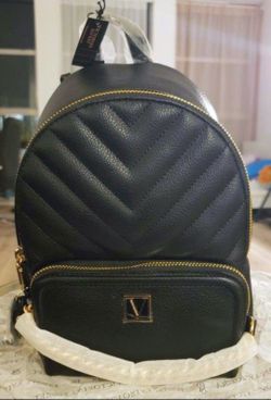 Victoria Secret Black Backpack/Purse