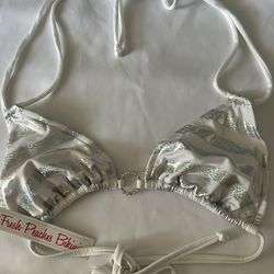 Fresh Peaches Bikini Top Only  Large