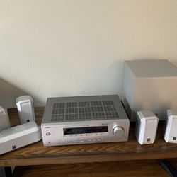 Yamaha Home Theater Receiver And Speakers 