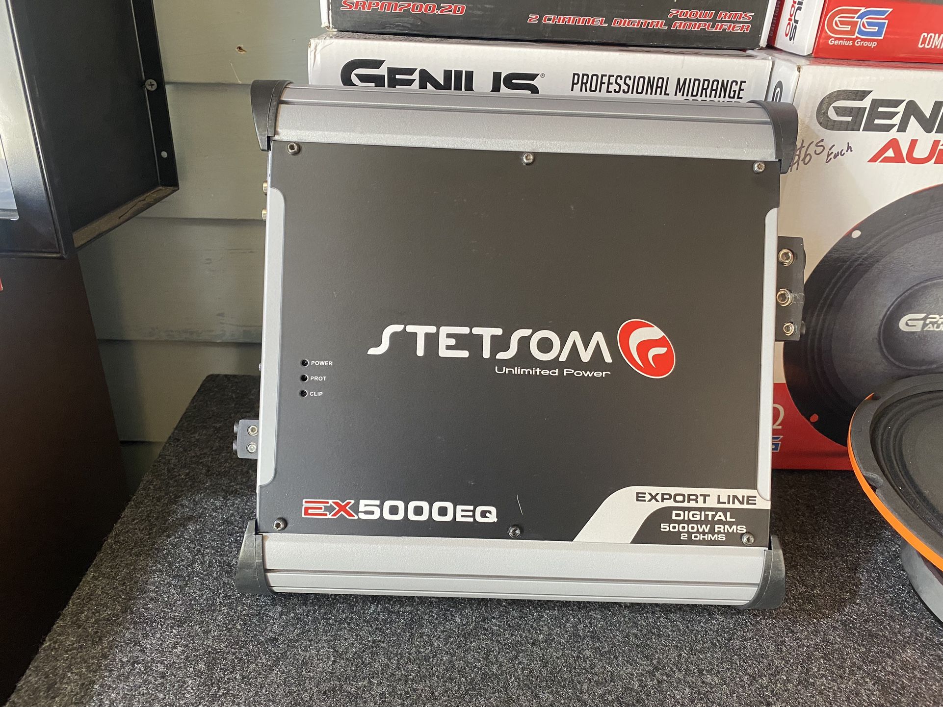 Sold Out Stetsom 5000w Rms 2 Ohm Full Range Car Audio Power Amplifier $330 Each 