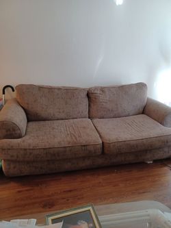 BROWN COUCH