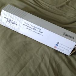 Frisco Craft Clear Permanent Adhesive Vinyl Roll