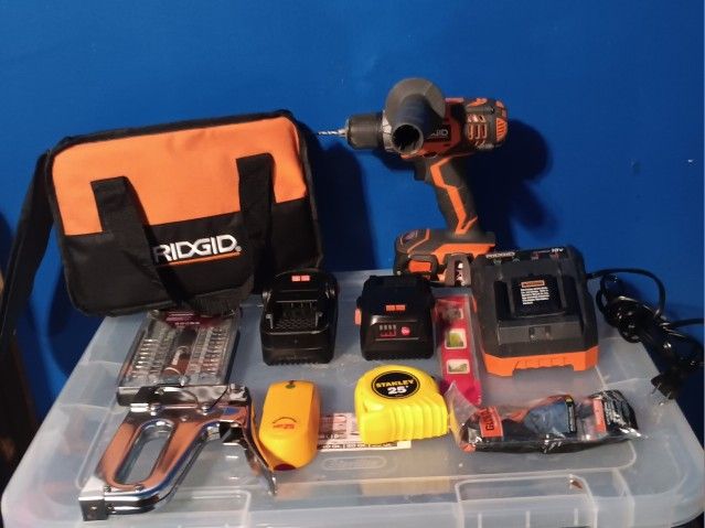 RIDGID TOOL LOT