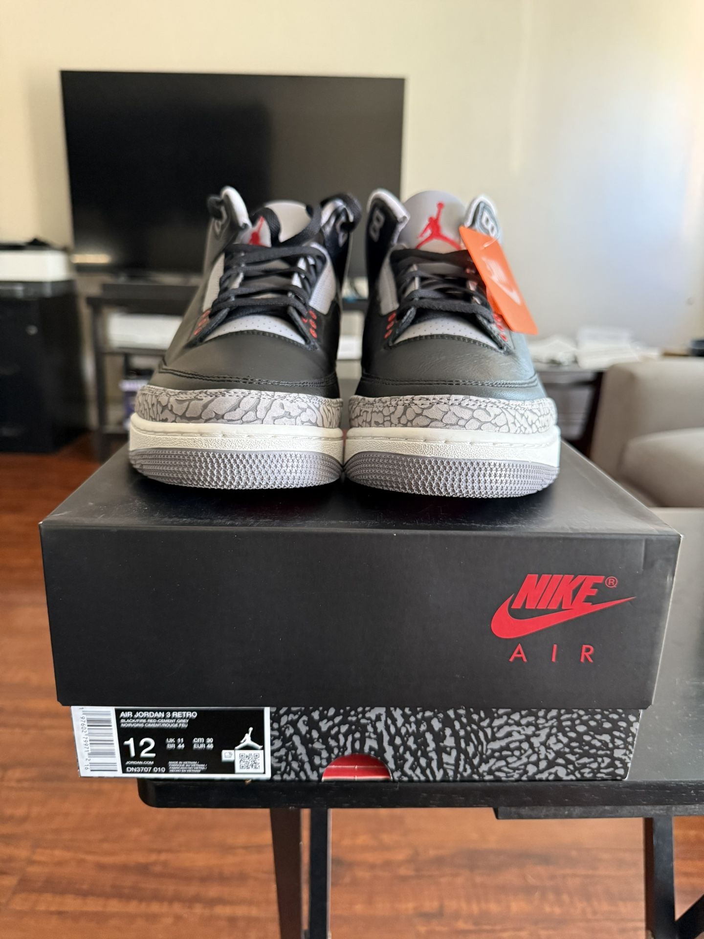 Jordan Black Cement 3