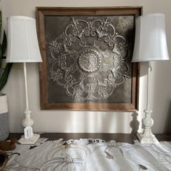 Antique White Table Lamps