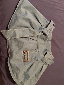 Small Windsor Denim Skirt