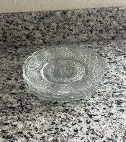 Princess House small glass plates