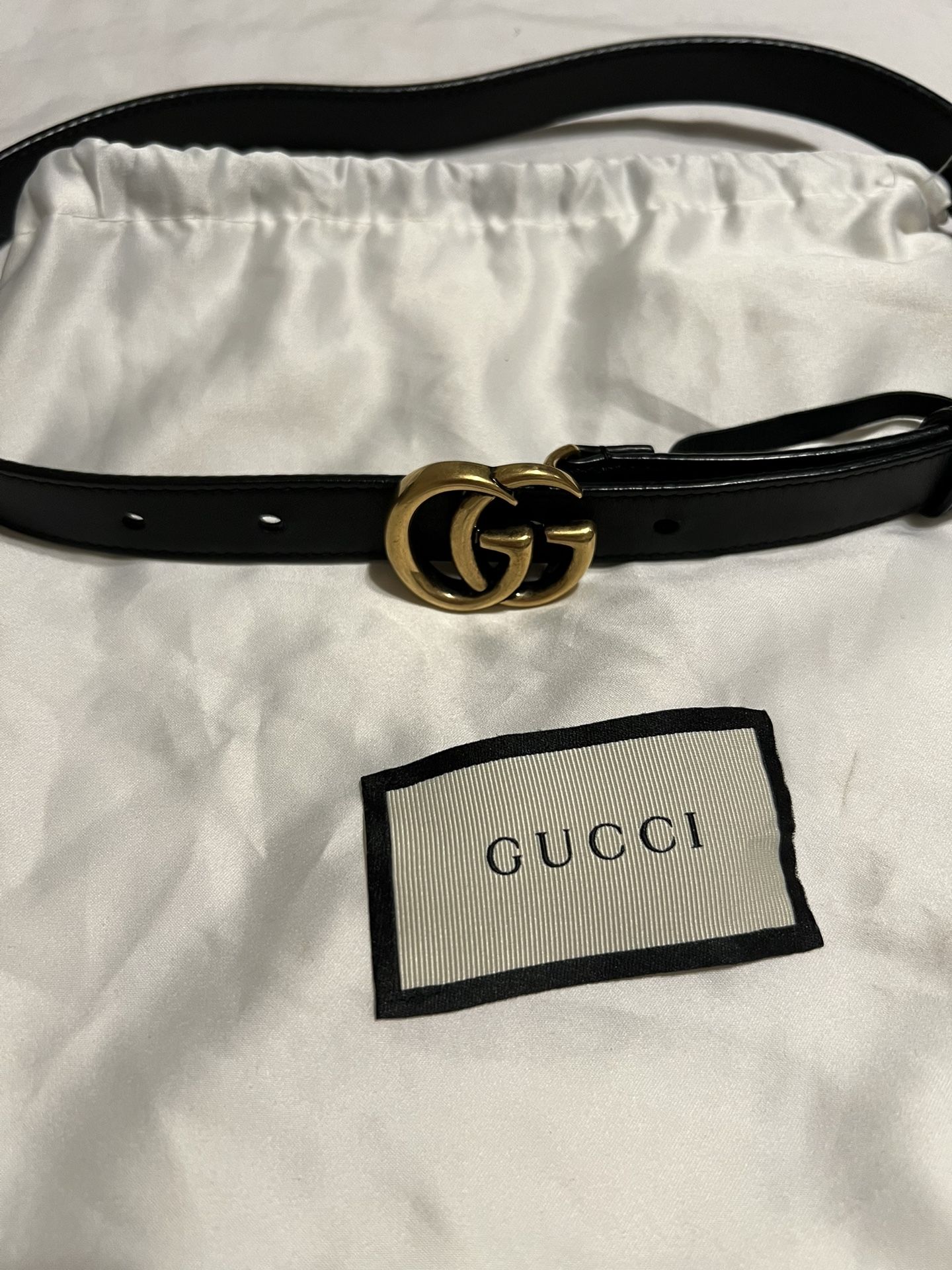 Gucci GG Marmont Thin Belt