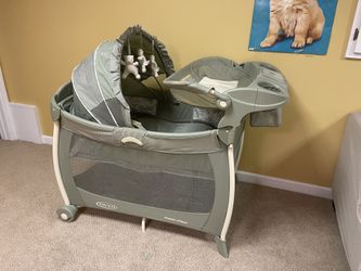 Playpen, Crib, Changing Station 