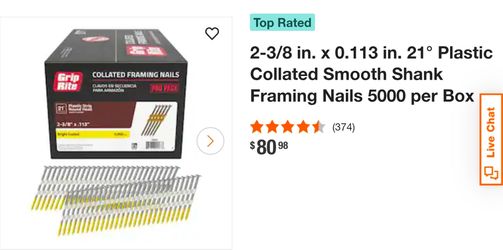 Grip rite framing nails