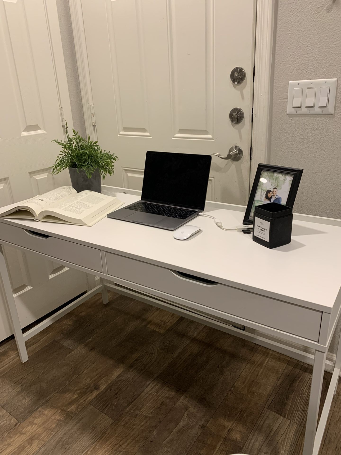 White Work Desk