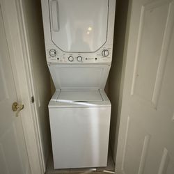 Stackable washer and dryer
