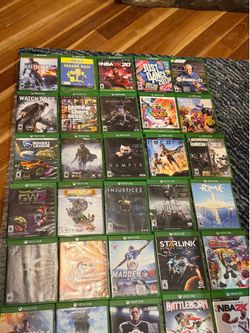Xbox one games $10-25 Each