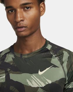 Nike Pro Dri-FIT Men's Short-Sleeve Slim Camo Top