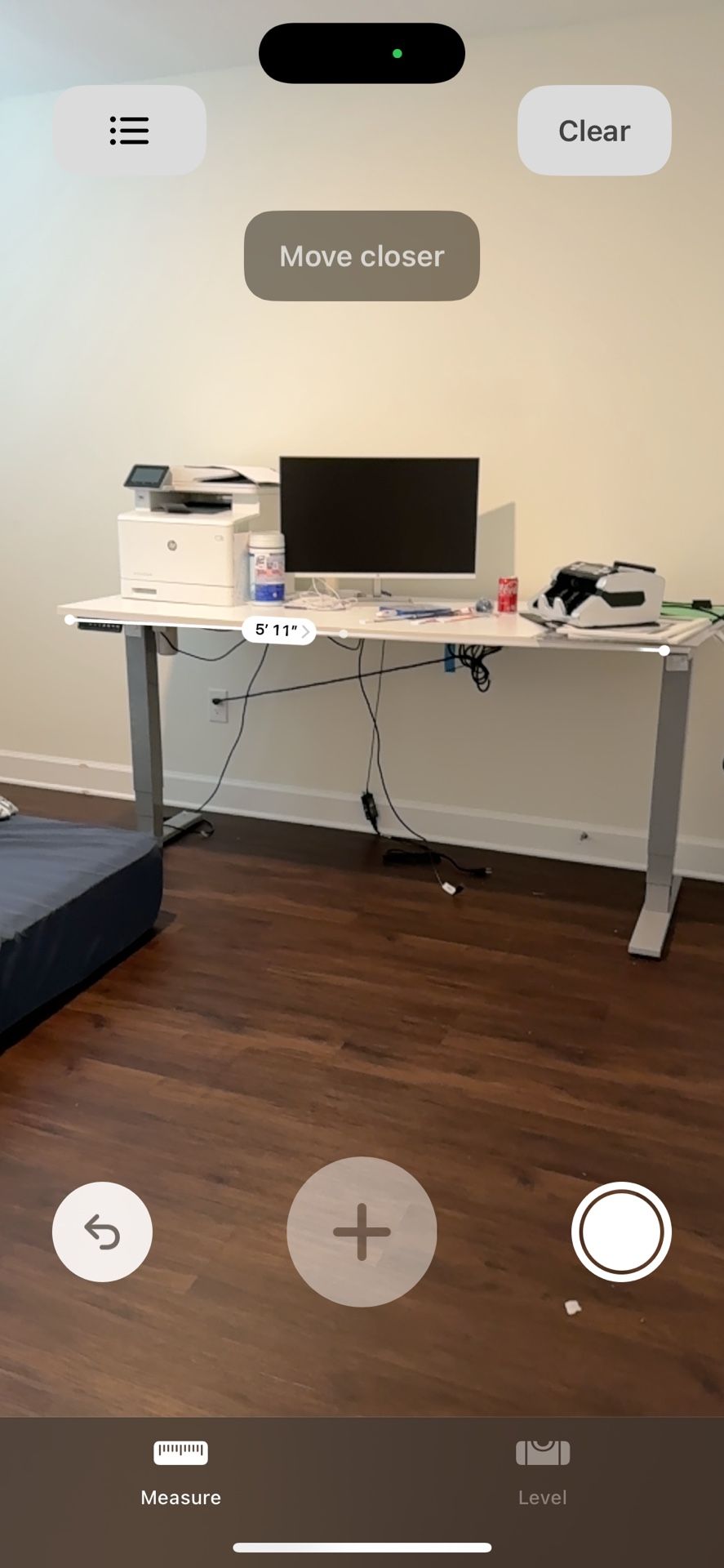 Electric desk