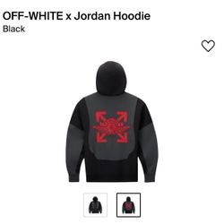 Off-white X Jordan Hoodie 