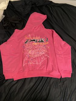 BRAND NEW Spider Worldwide × Young Thug Sp5der Pink Hoodie Sizes Size XL