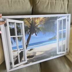 Window Wall Décor Brand New In The Box 24 By 16 Inches