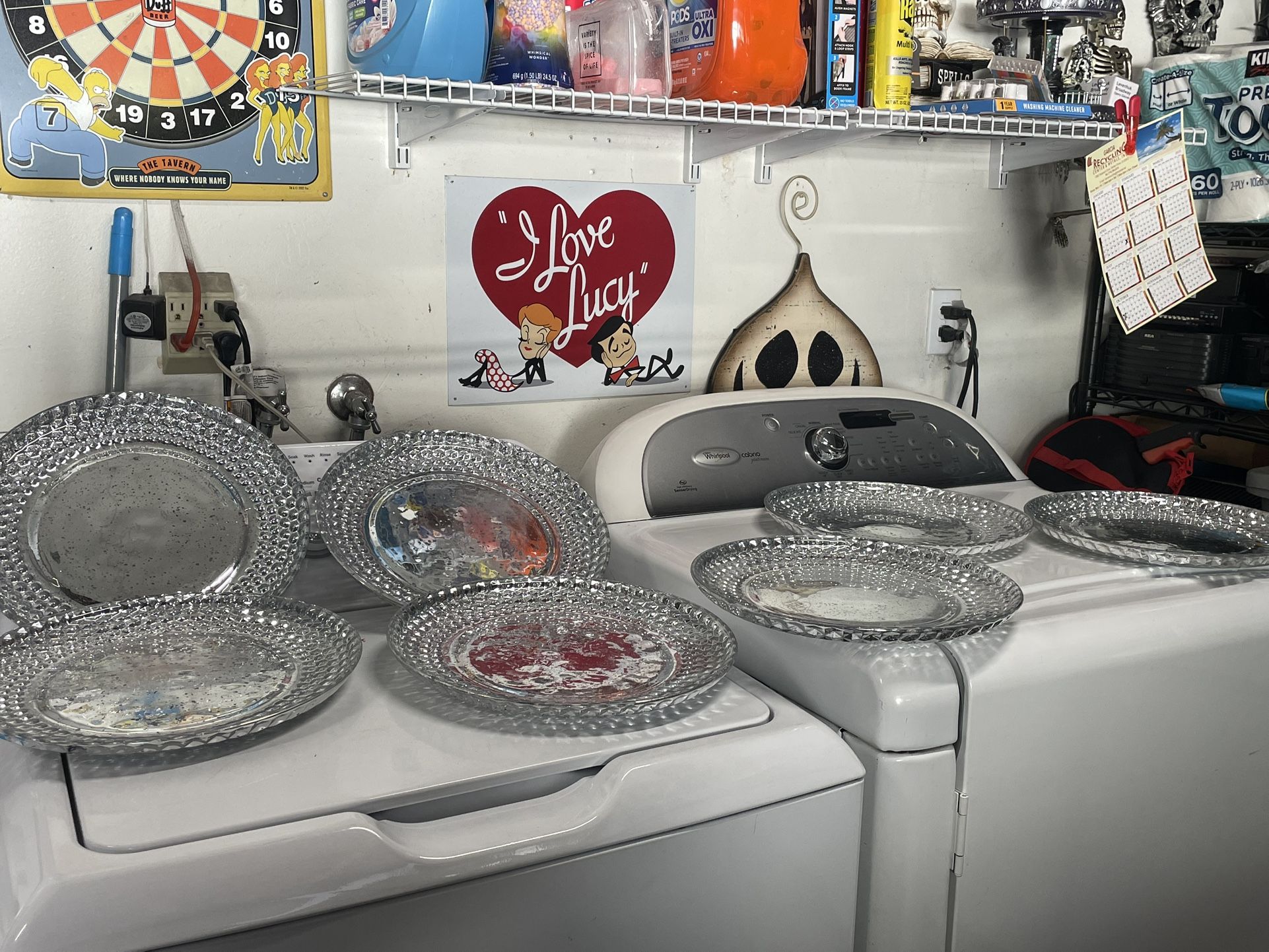 8 Table Platter Plates For Dining Setting