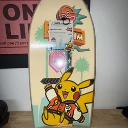 Pokemon World Championships 2025 Pikachu Bodyboard Boogie Board Anaheim