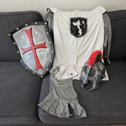Adult Men medieval knight Halloween costume set