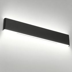 Aipsun 32.6” Matte Black LED Vanity Light Bathroom