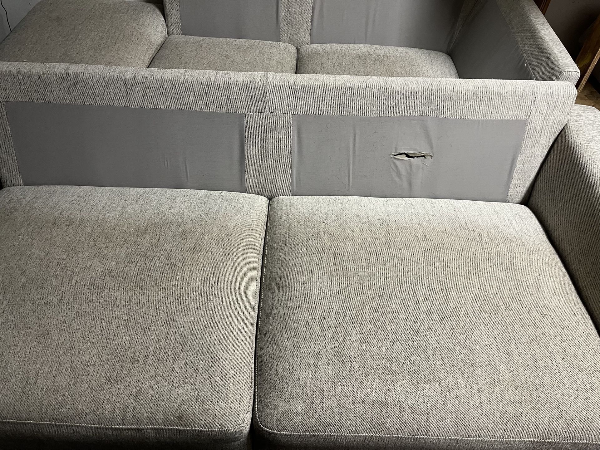 Living Spaces L-Sectional