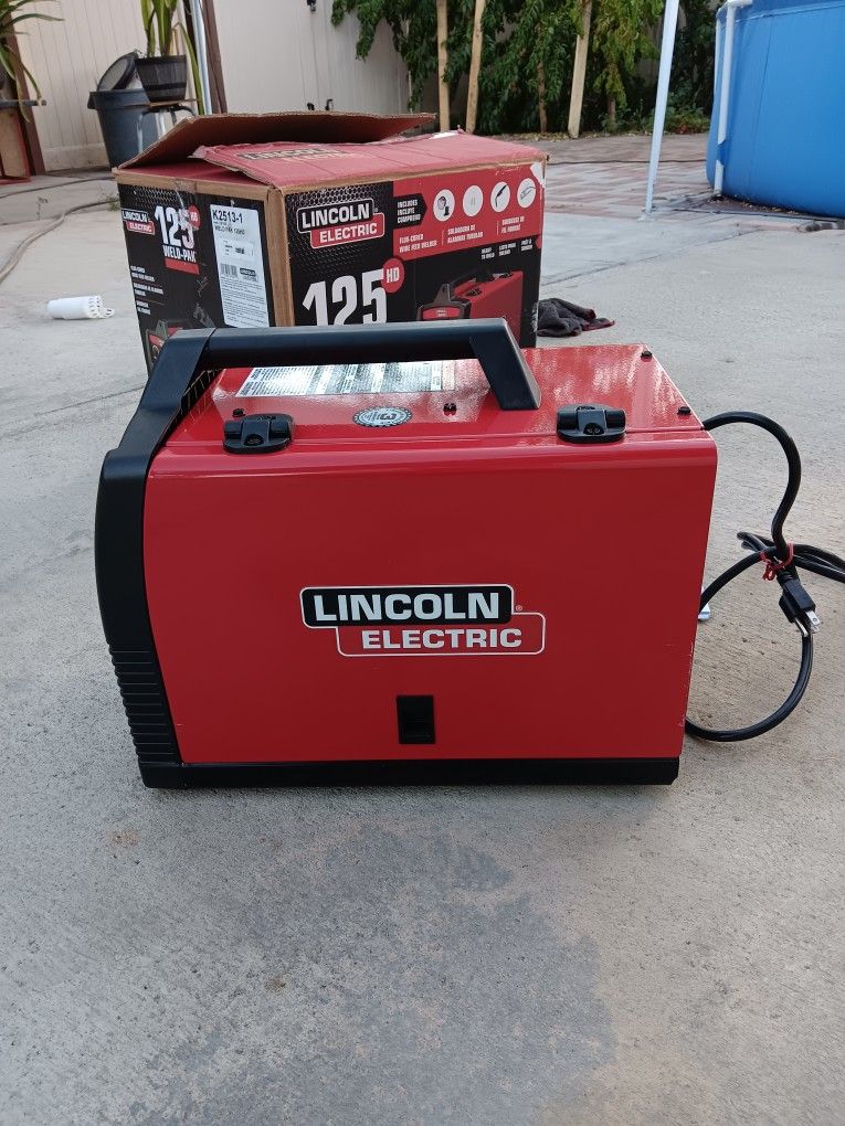 Lincoln 125 HD ELECTRIC WELD PAK for Sale in Hemet, CA OfferUp